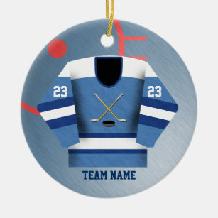 Hockey Jersey Ornament Québec Tree Decoration Québec Hockey 