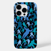 Hockey Player Pattern Case-Mate iPhone Case
