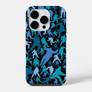 Hockey Player Pattern Case-Mate iPhone Case