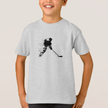 Hockey player playing