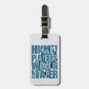 Hockey Players Walk on Water Luggage Tag