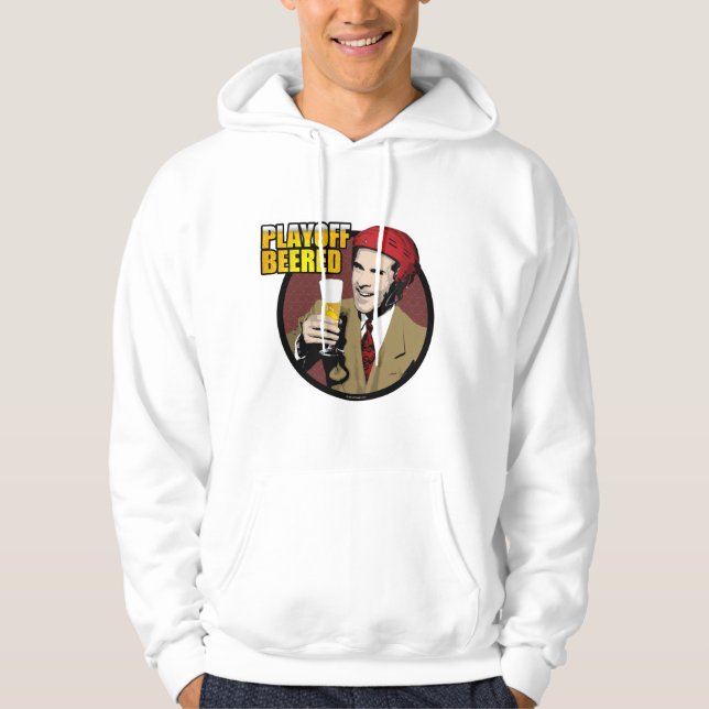Hockey Playoff Beered Hoodie (Front)