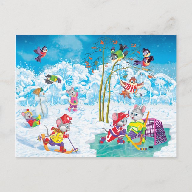 hockey postcard (Front)