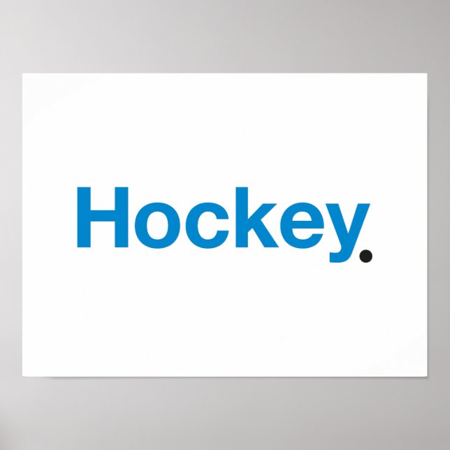 Hockey Poster (Front)