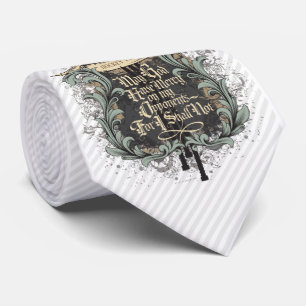 Hockey Prayer (with player number) Tie