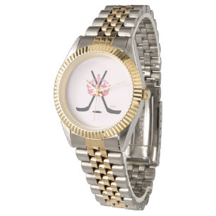 Hockey Princess ~ Hockey Mom Two Tone Watch