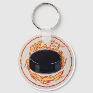 Hockey Pro Slap Shot Keychain