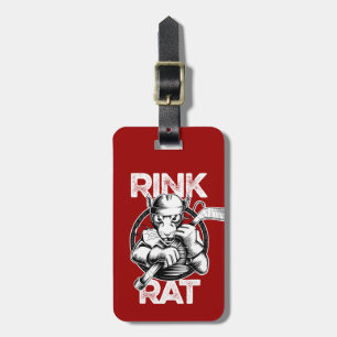 Hockey Rat Luggage Tag