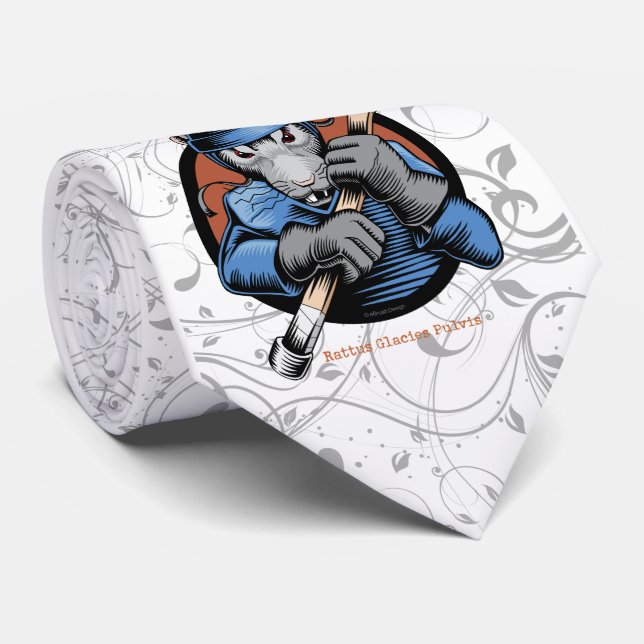Hockey Rat Neck Tie (Rolled)
