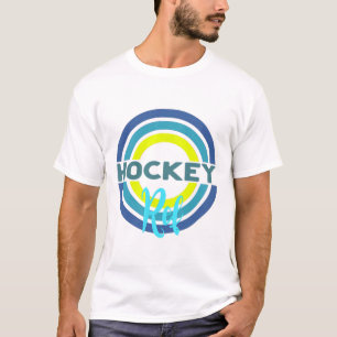 Hockey Ref With Modern Hockey Circles T-Shirt