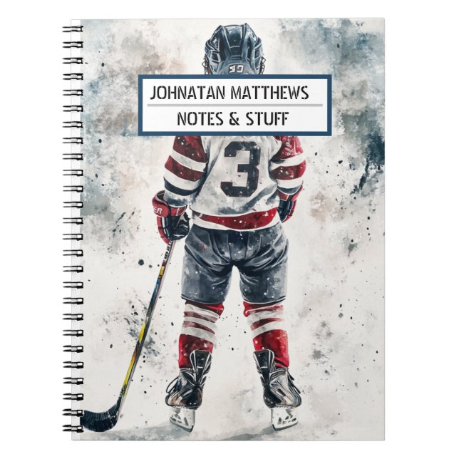 Hockey retour aux sports scolaires Carnet photo sp (Devant)