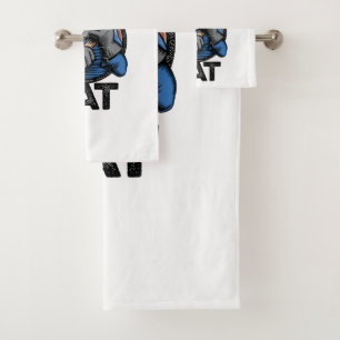 Hockey Rink Rat Bath Towel Set