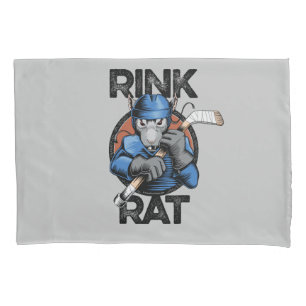 Hockey Rink Rat Pillowcase