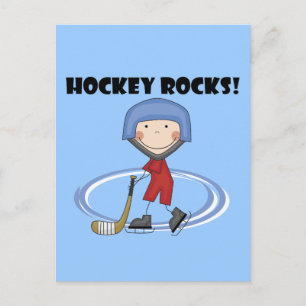 Hockey Rocks T-shirts and Gifts Postcard