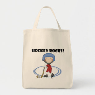 Hockey Rocks T-shirts and Gifts Tote Bag