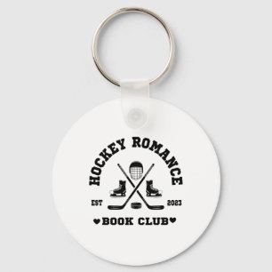 Hockey Romance Book Club  Keychain