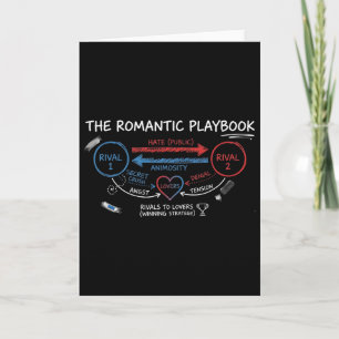 Hockey Romance Plays Funny Rivals To Lovers Card