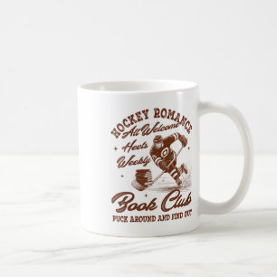 Hockey Romance Smut Reader Book Club Book Lover Bo Coffee Mug