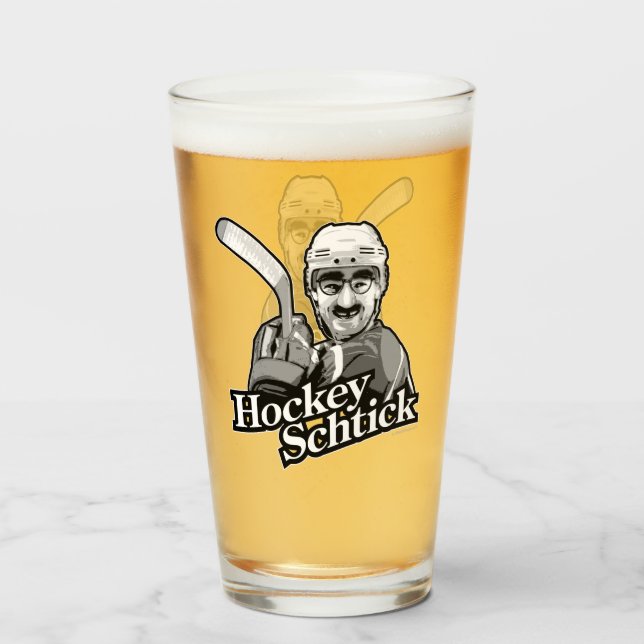 Hockey Schtick Glass (Front Filled)