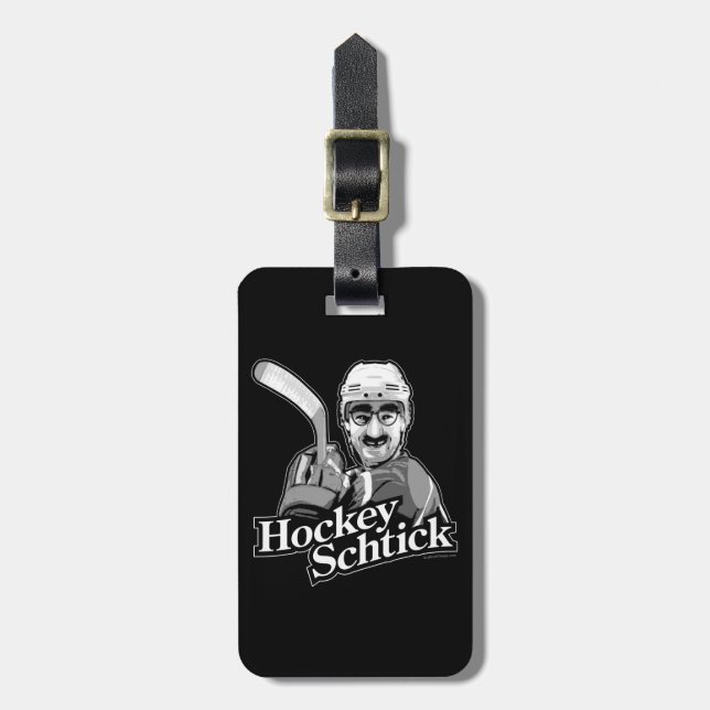 Hockey Schtick Luggage Tag (Front Vertical)