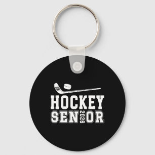 Hockey Senior 2026 Graduation Senior Ice Hockey Pl Keychain