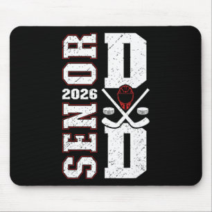 Hockey Senior Dad Of A Senior Hockey Player Dad 20 Mouse Pad