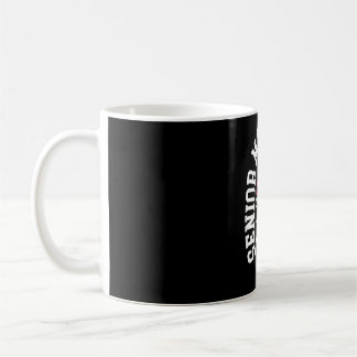 Hockey senior mom 2027 ice hockey player senior coffee mug