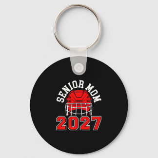 Hockey senior mom 2027 ice hockey player senior keychain