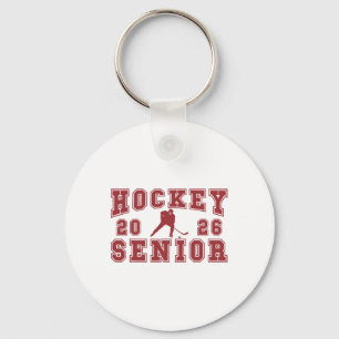 Hockey Senior Night Hockey Senior 2026 Graduation  Keychain
