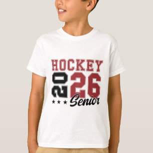 Hockey Senior Night Hockey Senior 2026 Graduation  T-Shirt