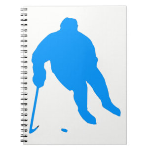 Hockey Silhouette Notebook