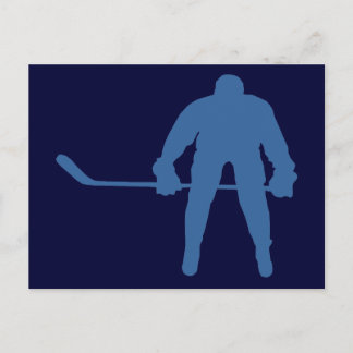 Hockey Silhouette Postcards