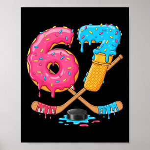 Hockey Six Seven Ice Creams 67 Gen Alpha Slang Spo Poster