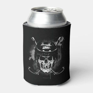 Hockey Skull Can Cooler