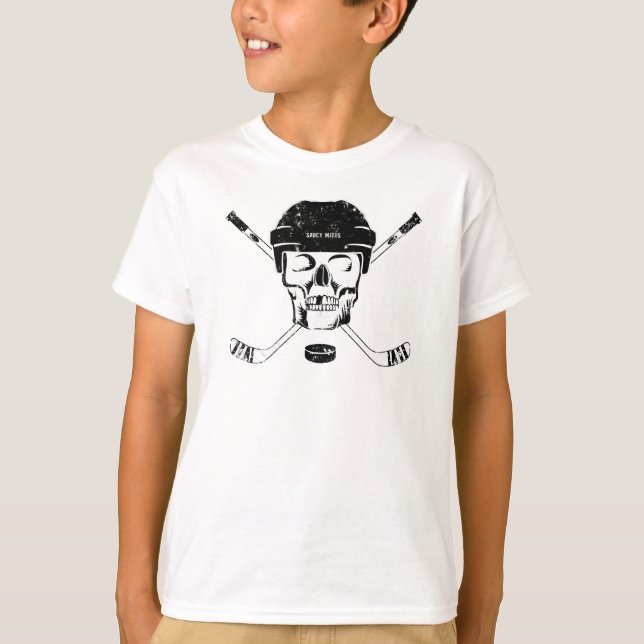 Hockey Skull T-Shirt (Front)