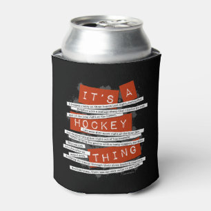 Hockey Slang Can Cooler