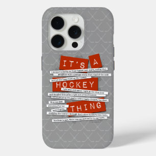 Hockey Slang iPhone 5 case