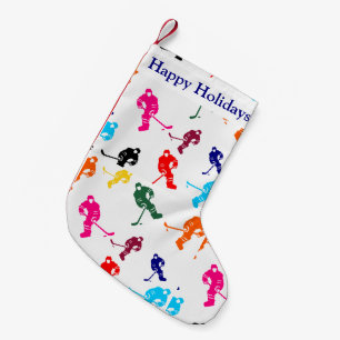HOCKEY   SMALL CHRISTMAS STOCKING