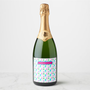  HOCKEY SPARKLING WINE LABEL