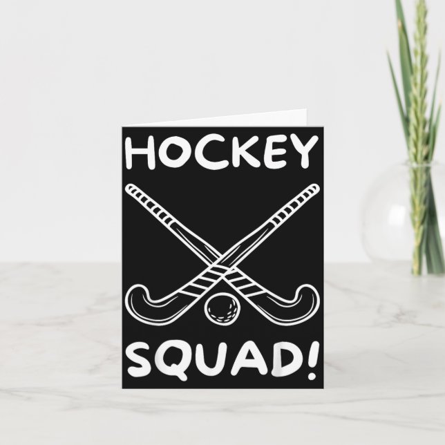 Hockey Squad 1 Card (Front)