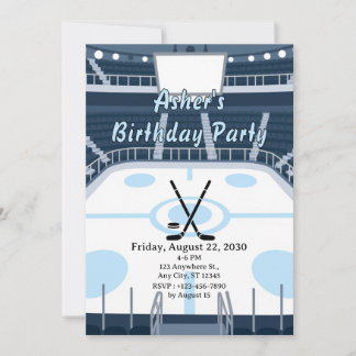 Hockey Stadium Invitation