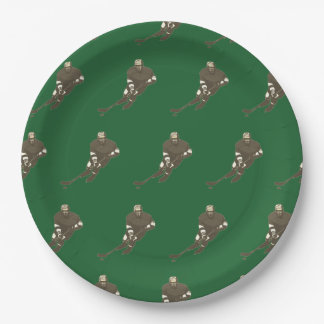 Hockey Team Paper Plates