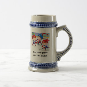 Hockey - The best game you can name Beer Stein