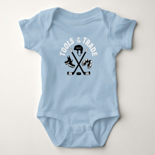 Hockey Tools of the Trade infant Baby Bodysuit