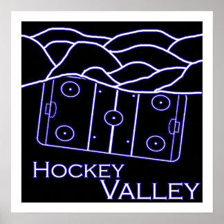 Hockey Valley Poster