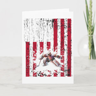 Hockey Vintage Ice Hockey Goalie Gifts  Card