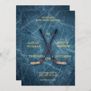 Hockey Wedding Invitation – Sporty & Romantic Desi