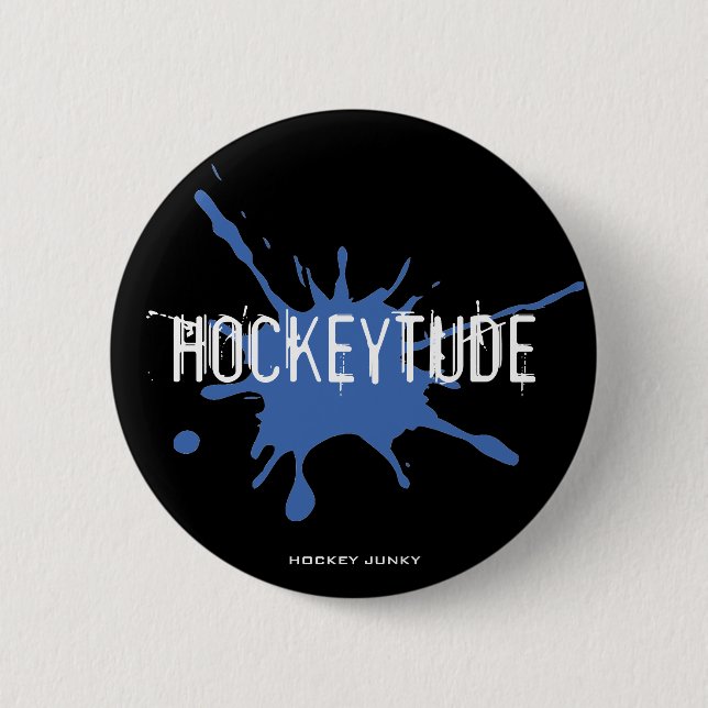HOCKEYTUDE 2 INCH ROUND BUTTON (Front)