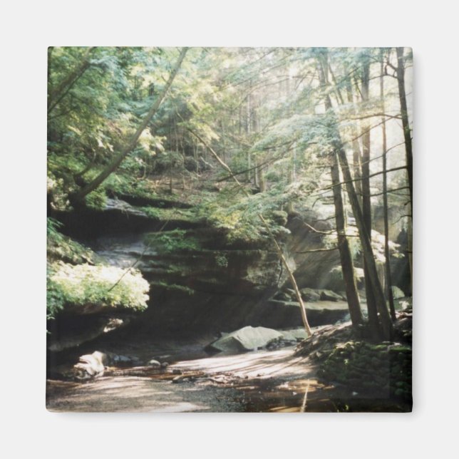 Hocking Hills Ancien aimant de la grotte (Devant)