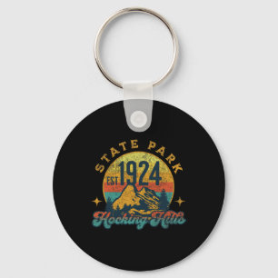 Hocking Hills Ohio Nature Mountains Hiking Outdoor Keychain